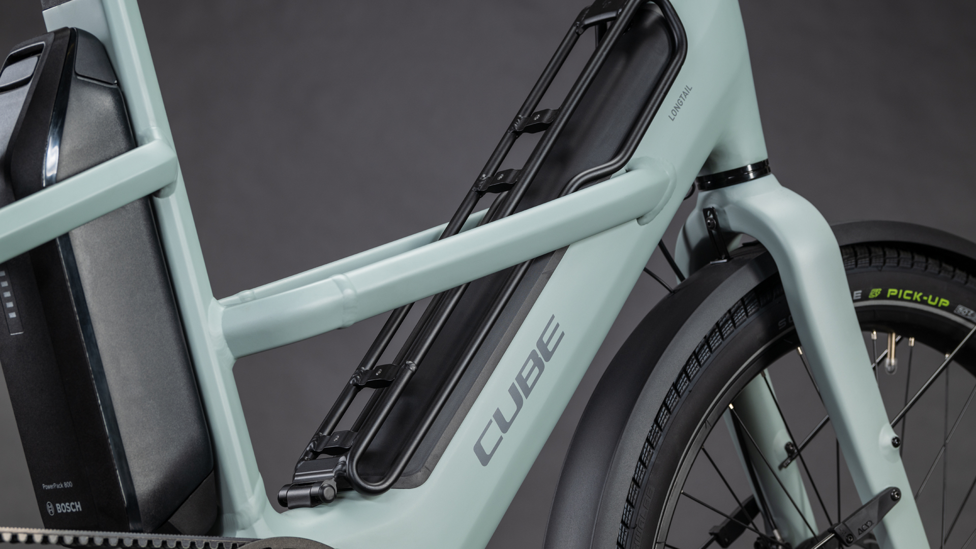 Cube Longtail Hybrid Comfort 800 Wh mineralgrey´n´reflex – Bicicleta Eléctrica Cargo 2026 ebike.es Gran tienda de bicicletas eléctricas en España 6 Cube Longtail Hybrid Comfort 800 Wh mineralgrey´n´reflex - Bicicleta Eléctrica Cargo 2026 - Imagen 4
