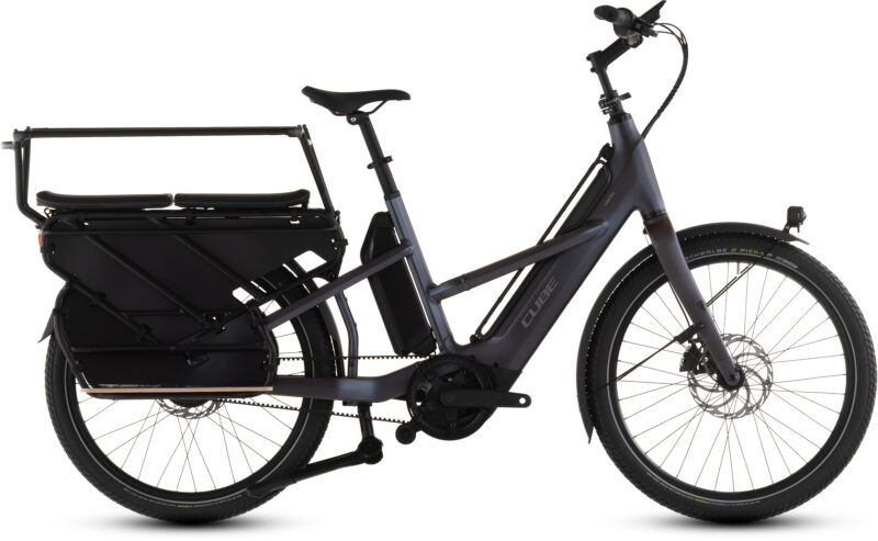 Cube Longtail Hybrid Comfort Family 800 Wh haze´n´reflex - Bicicleta Eléctrica Cargo 2026