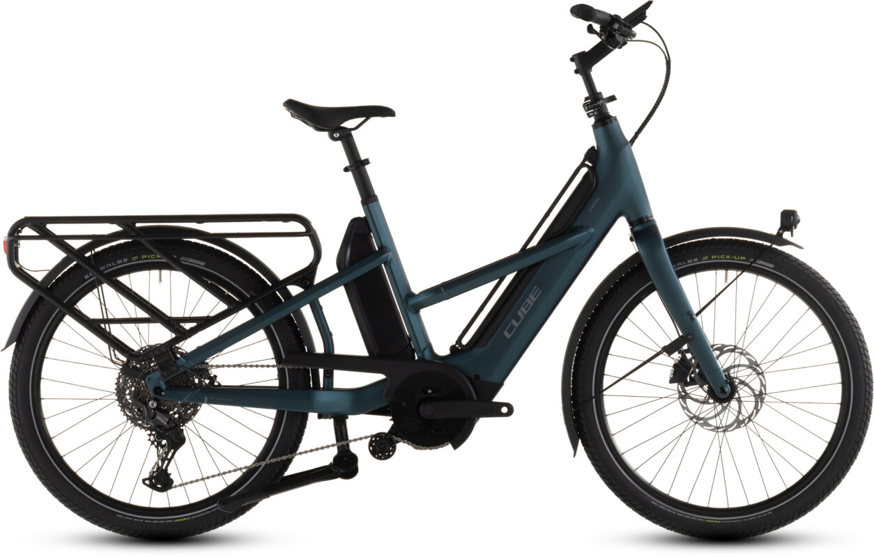 Cube Longtail Hybrid 800 Wh royalgreen´n´black – Bicicleta Eléctrica Cargo 2026