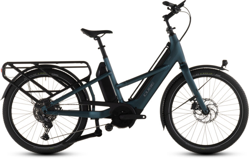 Cube Longtail Hybrid 800 Wh royalgreen´n´black - Bicicleta Eléctrica Cargo 2026