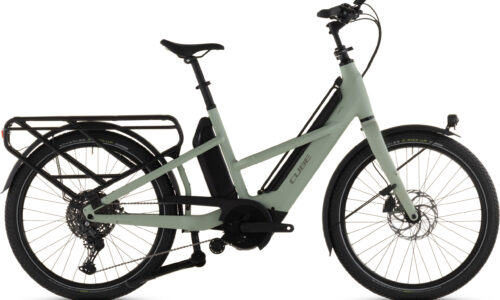 Cube Longtail Hybrid 800 Wh pea´n´reflex - Bicicleta Eléctrica Cargo 2026