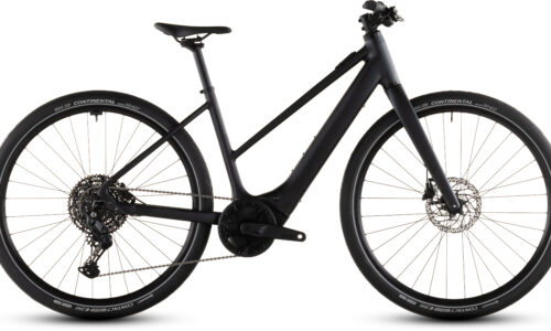 Cube Editor Hybrid Pro 400X coal´n´prism - Bicicleta Eléctrica Urbana 2026 Cuadro semiabierto