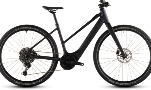 Cube Editor Hybrid Pro 400X coal´n´prism - Bicicleta Eléctrica Urbana 2026 Cuadro semiabierto