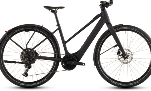 Cube Editor Hybrid Pro 400X FE coal´n´prism - Bicicleta Eléctrica Urbana 2026 Cuadro semiabierto