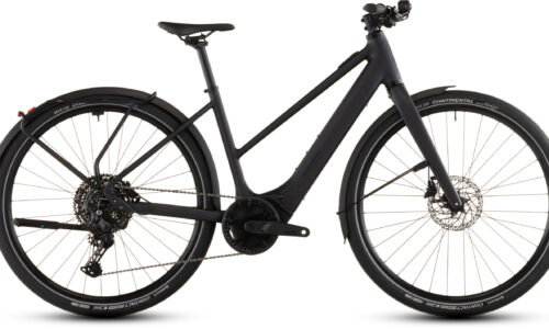 Cube Editor Hybrid Pro 400X FE coal´n´prism - Bicicleta Eléctrica Urbana 2026 Cuadro semiabierto