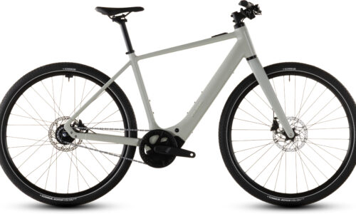 Cube Editor Hybrid SLX 400X reedbeige´n´chrome - Bicicleta Eléctrica Urbana 2026 Barra alta