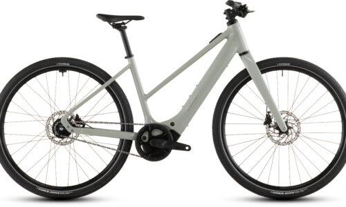 Cube Editor Hybrid SLX 400X reedbeige´n´chrome - Bicicleta Eléctrica Urbana 2026 Cuadro semiabierto