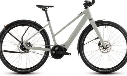 Cube Editor Hybrid SLX 400X FE reedbeige´n´chrome - Bicicleta Eléctrica Urbana 2026 Cuadro semiabierto