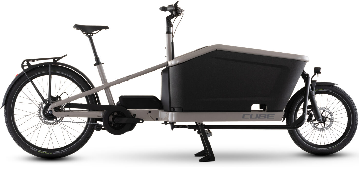 Cube Cargo Hybrid Comfort Pro 800 Wh oatgrey´n´reflex – Bicicleta Eléctrica Cargo 2026