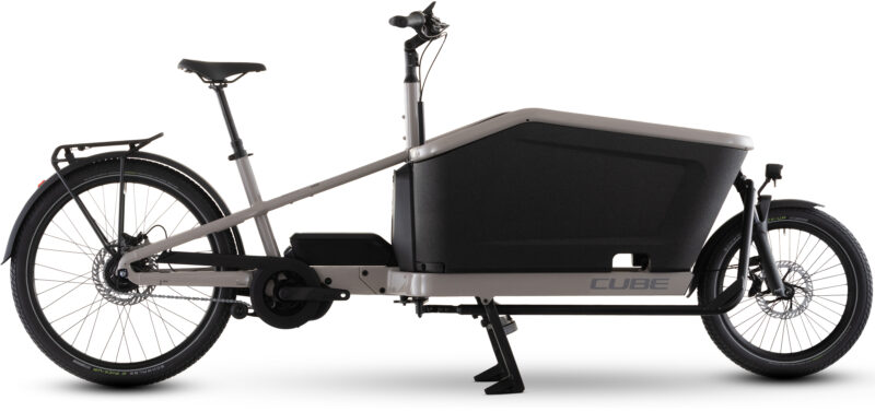 Cube Cargo Hybrid Comfort Pro 800 Wh oatgrey´n´reflex - Bicicleta Eléctrica Cargo 2026