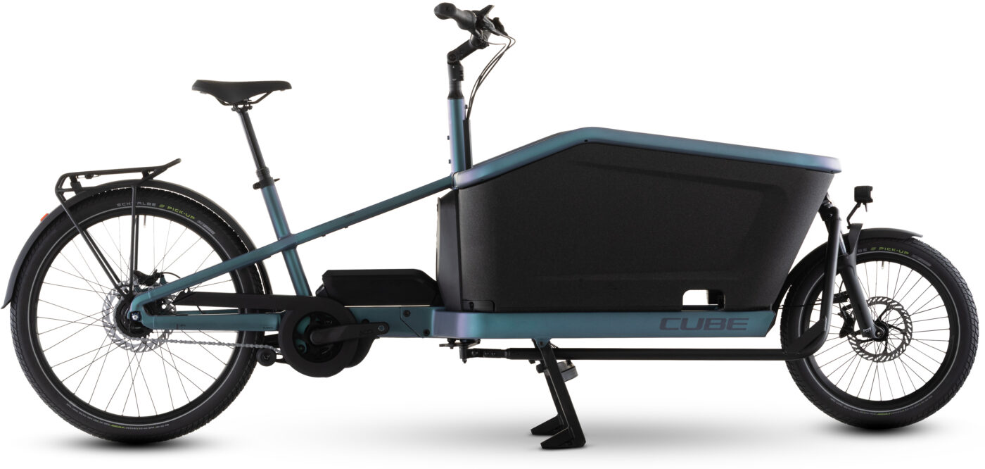 Cube Cargo Hybrid Comfort Pro 800 Wh smaragdgrey´n´reflex – Bicicleta Eléctrica Cargo 2026