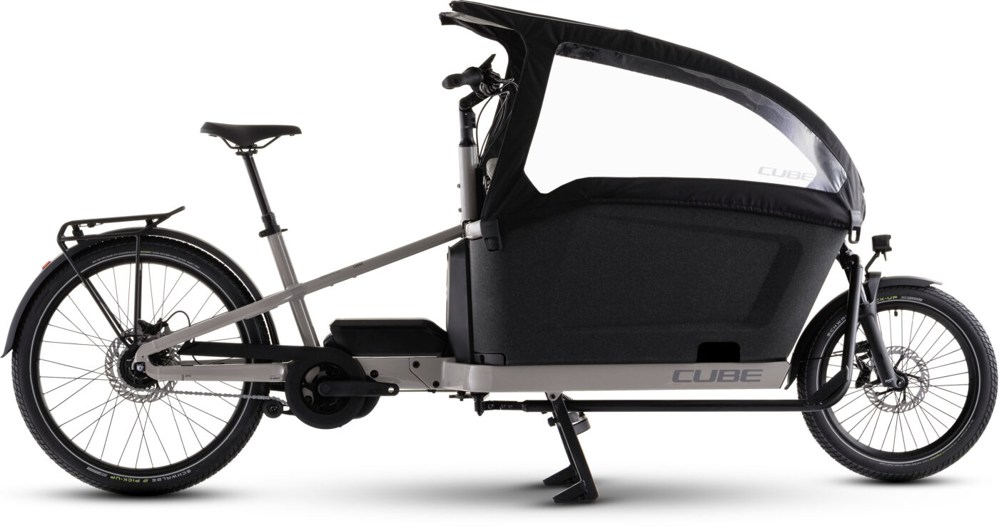 Cube Cargo Hybrid Comfort Pro Family 800 Wh oatgrey´n´reflex – Bicicleta Eléctrica Cargo 2026