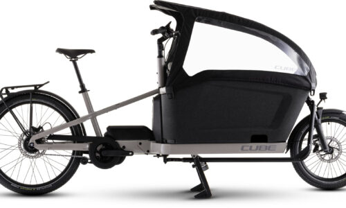 Cube Cargo Hybrid Comfort Pro Family 800 Wh oatgrey´n´reflex - Bicicleta Eléctrica Cargo 2026