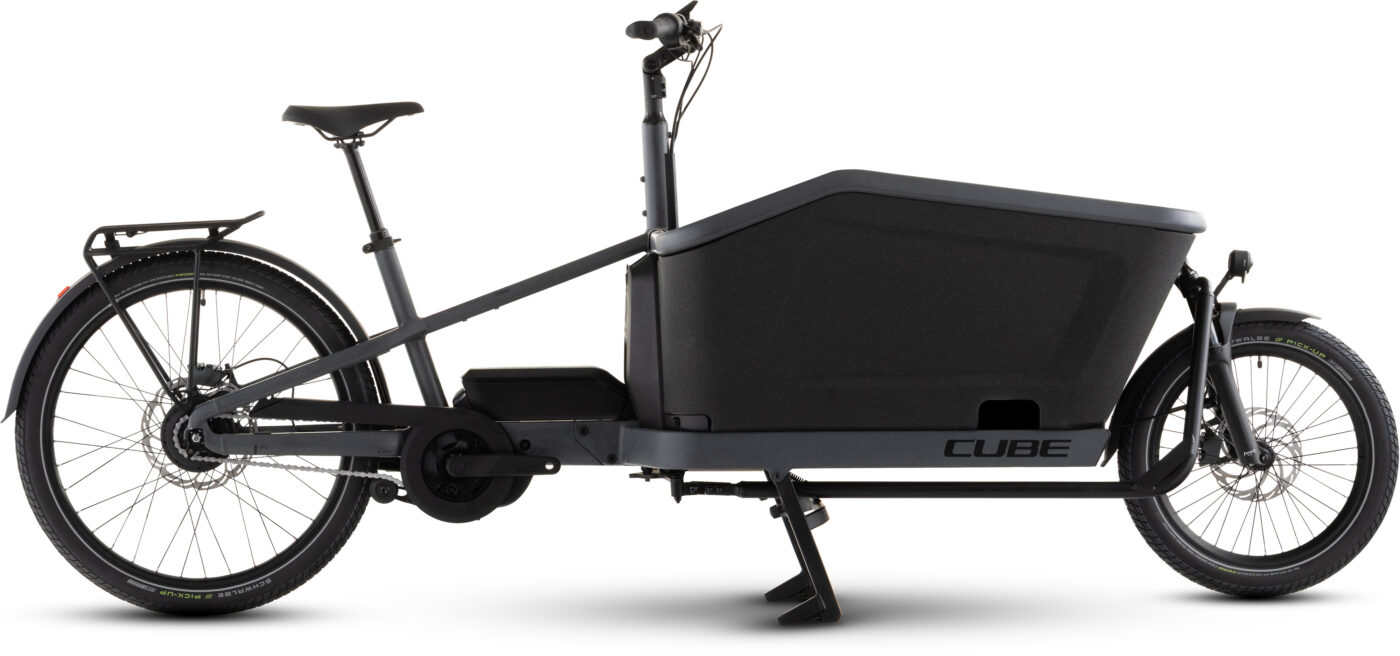 Cube Cargo Hybrid Comfort SLX 800 Wh stonegrit´n´black – Bicicleta Eléctrica Cargo 2026