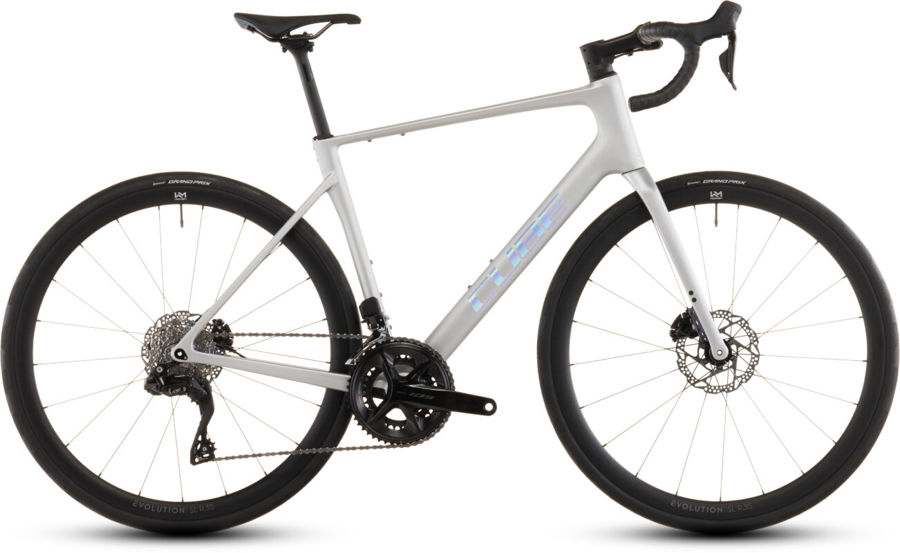 Cube Attain C:62 SLX sleekgrey´n´prism – Bicicleta de Carretera 2026