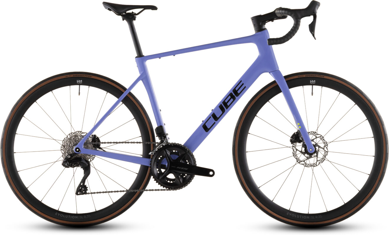 Cube Attain C:62 SLX lucidlilac´n´black – Bicicleta de Carretera 2026