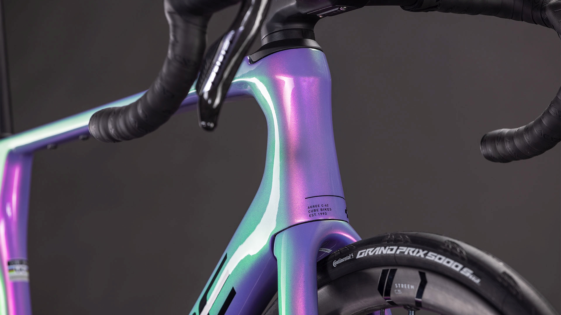 Cube Agree C:62 SLX cosmicpurple´n´black – Bicicleta de Carretera 2026 ebike.es Gran tienda de bicicletas eléctricas en España 13 Cube Agree C:62 SLX cosmicpurple´n´black - Bicicleta de Carretera 2026 - Imagen 9