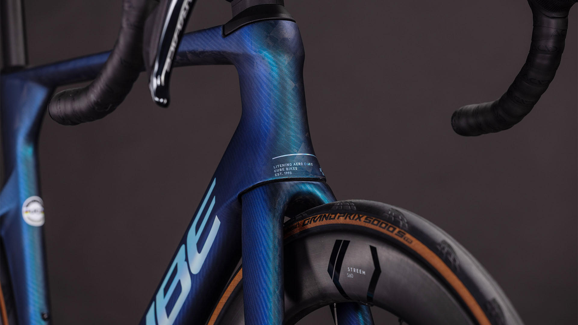 Cube Litening AERO C:68X SLT atlantisgrid´n´ice – Bicicleta de Carretera 2026 ebike.es Gran tienda de bicicletas eléctricas en España 11 Cube Litening AERO C:68X SLT atlantisgrid´n´ice - Bicicleta de Carretera 2026 - Imagen 9