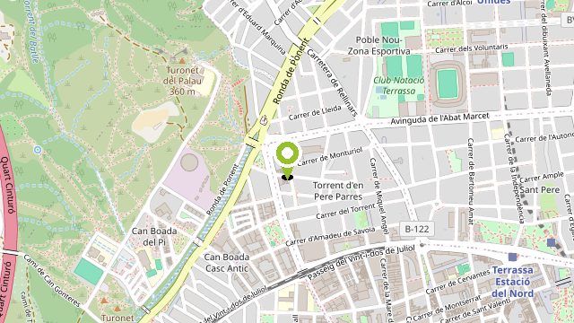 Mapa de ReBIKE Taller de Bicicletes