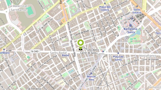 Mapa de Fantastik Bikes