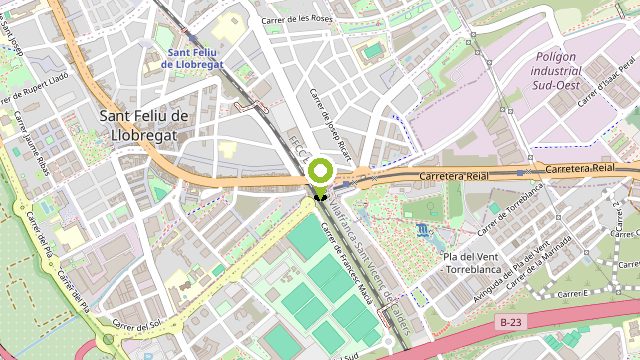Mapa de Sprint Bike