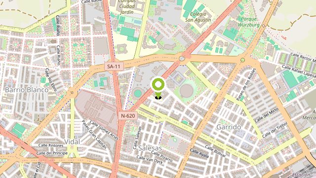 Mapa de BMK Sports Salamanca