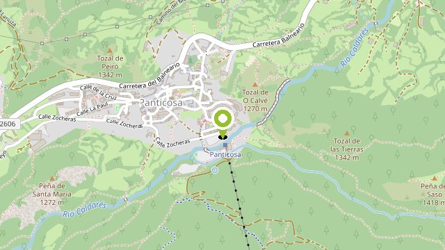 Mapa de Tena Bikes