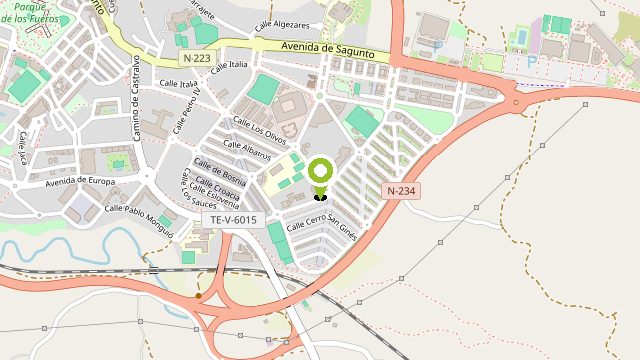 Mapa de Biciate