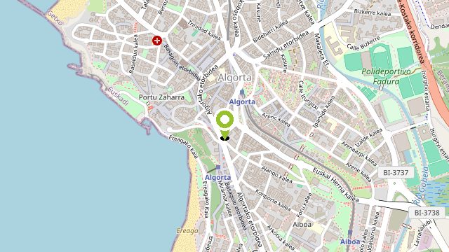 Mapa de Taller de bicis Bilbao