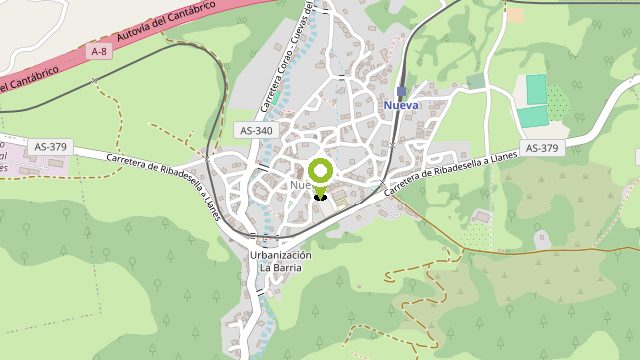 Mapa de O2sport