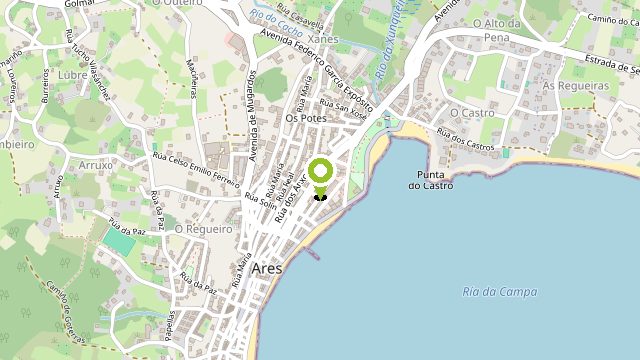 Mapa de Cafe Kom Taller de Bicicletas