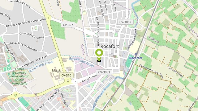 Mapa de Valencia Electric Bikes