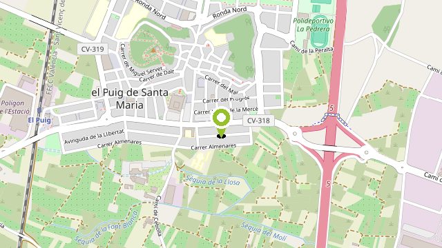 Mapa de El Taller de la Bicicleta