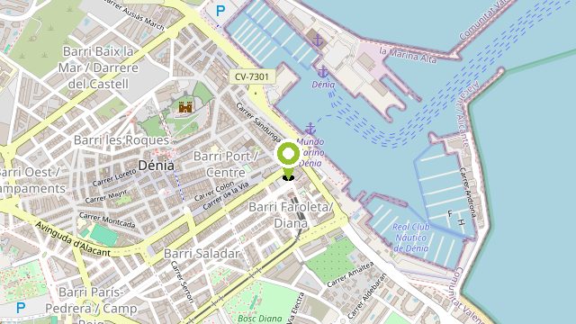 Mapa de Ring Ring Bike Café