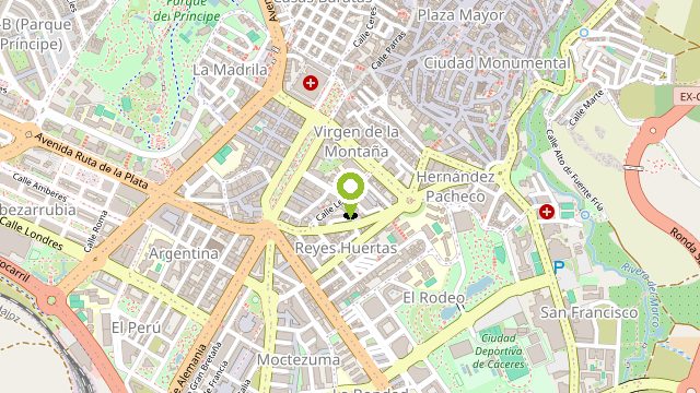 Mapa de FEVEX Bike Services