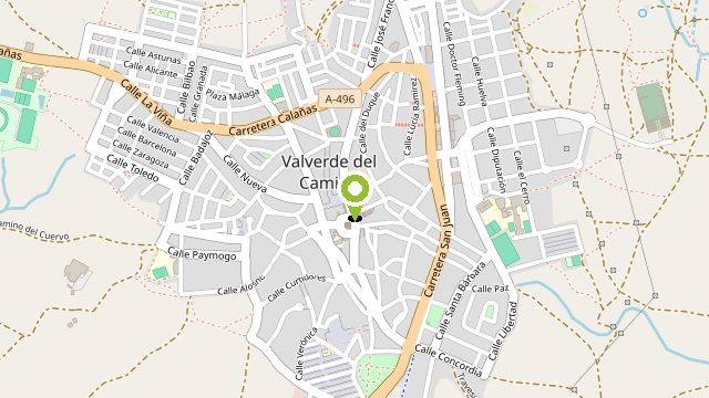 Mapa de Ebike Valverde Bicicletas