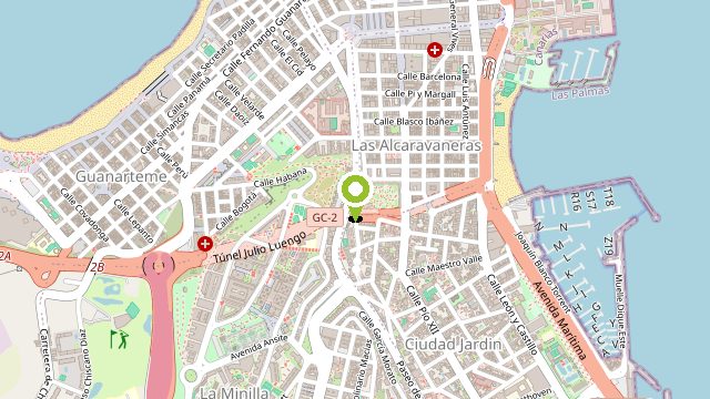 Mapa de King Bike Arucas
