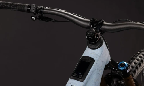 Bicicleta eléctrica Cube AMS Hybrid 177 C:62 Super TM 600X artichoke´n´lime – detalle 1 | Ebike.es