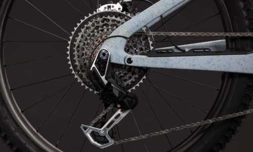 Bicicleta eléctrica Cube AMS Hybrid 177 C:62 Super TM 600X artichoke´n´lime – detalle 5 | Ebike.es