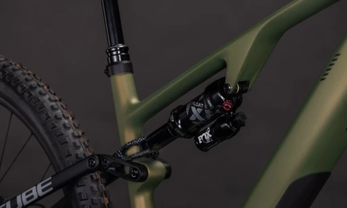 Bicicleta eléctrica Cube AMS Hybrid ONE44 C:68X TM 400X reedgreen´n´matrix – detalle 3 | Ebike.es