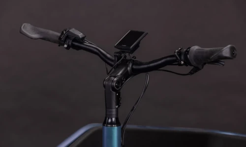 Bicicleta eléctrica Cube Cargo Hybrid Comfort Pro 800 smaragdgrey´n´reflex – detalle 2 | Ebike.es