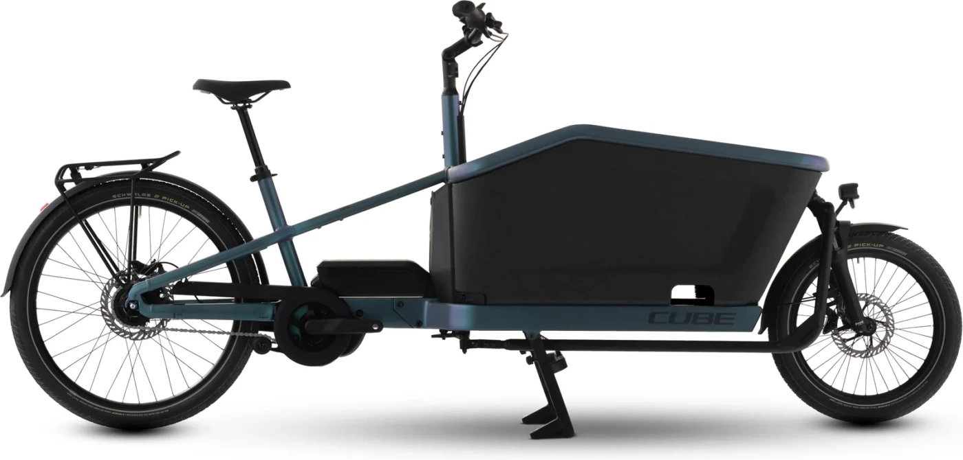 Cube Cargo Hybrid Comfort Pro 800 Wh smaragdgrey´n´reflex – Bicicleta Eléctrica de Carga 2027