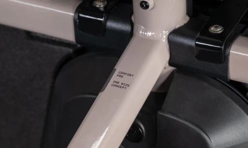 Bicicleta eléctrica Cube Cargo Hybrid Comfort Pro Family 800 oatgrey´n´reflex – detalle 1 | Ebike.es