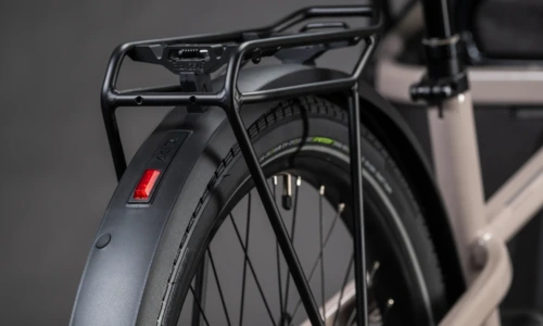 Bicicleta eléctrica Cube Cargo Hybrid Comfort Pro Family 800 oatgrey´n´reflex – detalle 3 | Ebike.es