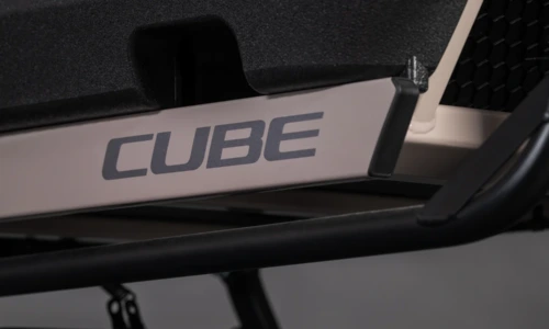 Bicicleta eléctrica Cube Cargo Hybrid Comfort Pro Family 800 oatgrey´n´reflex – detalle 5 | Ebike.es