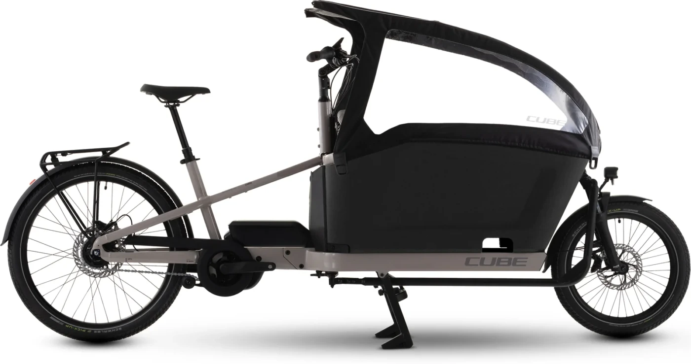 Cube Cargo Hybrid Comfort Pro Family 800 Wh oatgrey´n´reflex – Bicicleta Eléctrica de Carga 2027