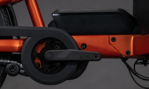 Bicicleta eléctrica Cube Cargo Hybrid Comfort SLX 800 rustorange´n´reflex – detalle 4 | Ebike.es