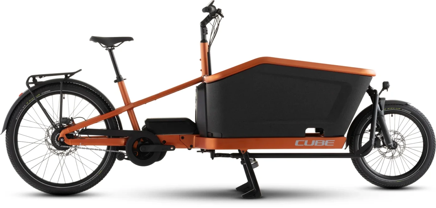 Cube Cargo Hybrid Comfort SLX 800 Wh rustorange´n´reflex – Bicicleta Eléctrica de Carga 2027
