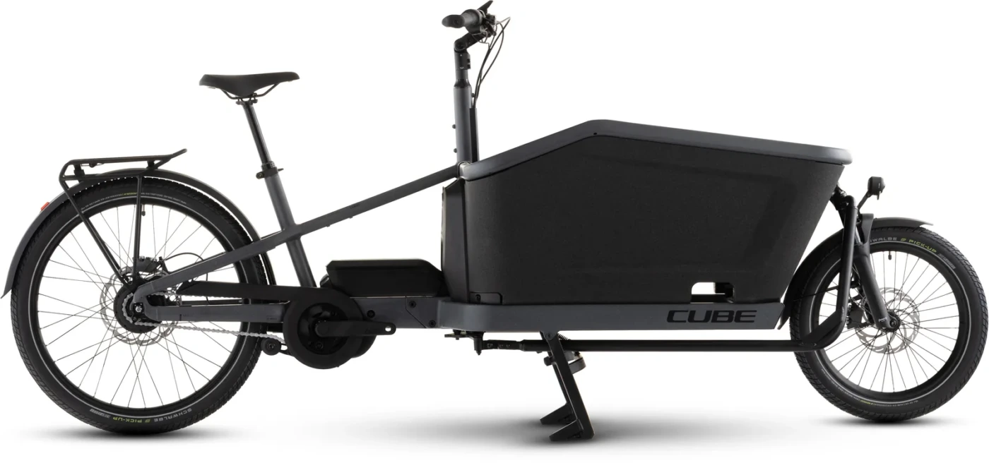 Cube Cargo Hybrid Comfort SLX 800 Wh stonegrit´n´black – Bicicleta Eléctrica de Carga 2027