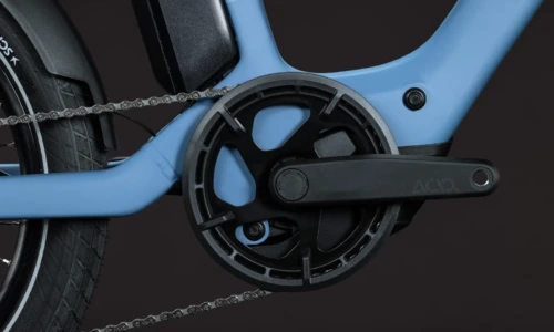 Bicicleta eléctrica Cube Compact Hybrid 540 thistleblue´n´blue – detalle 3 | Ebike.es